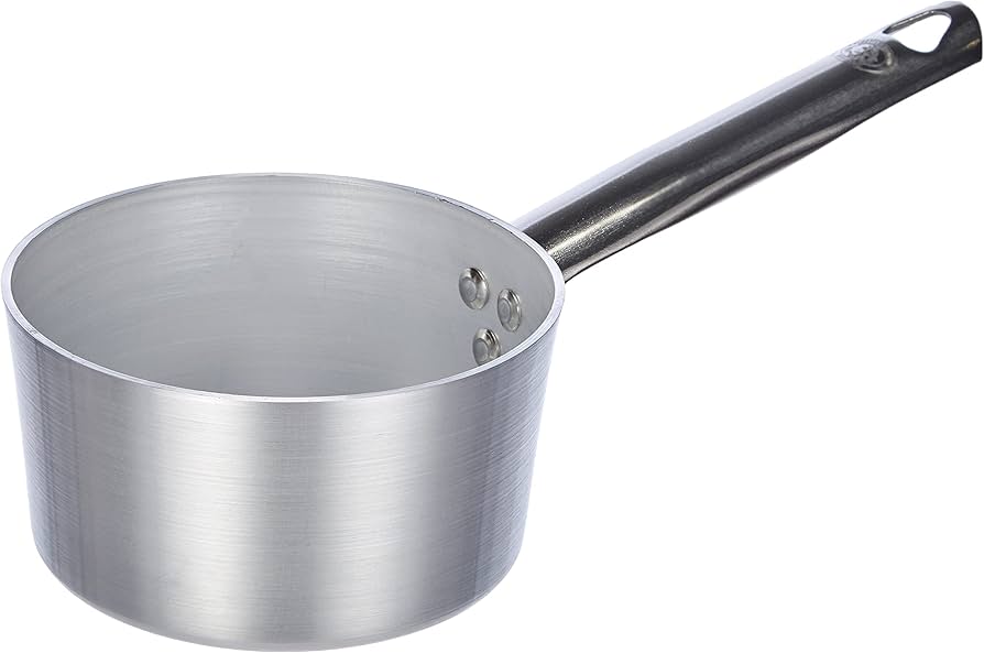 AGNELLI Casserole Haute 1 Anse Aluminium D 14 cm