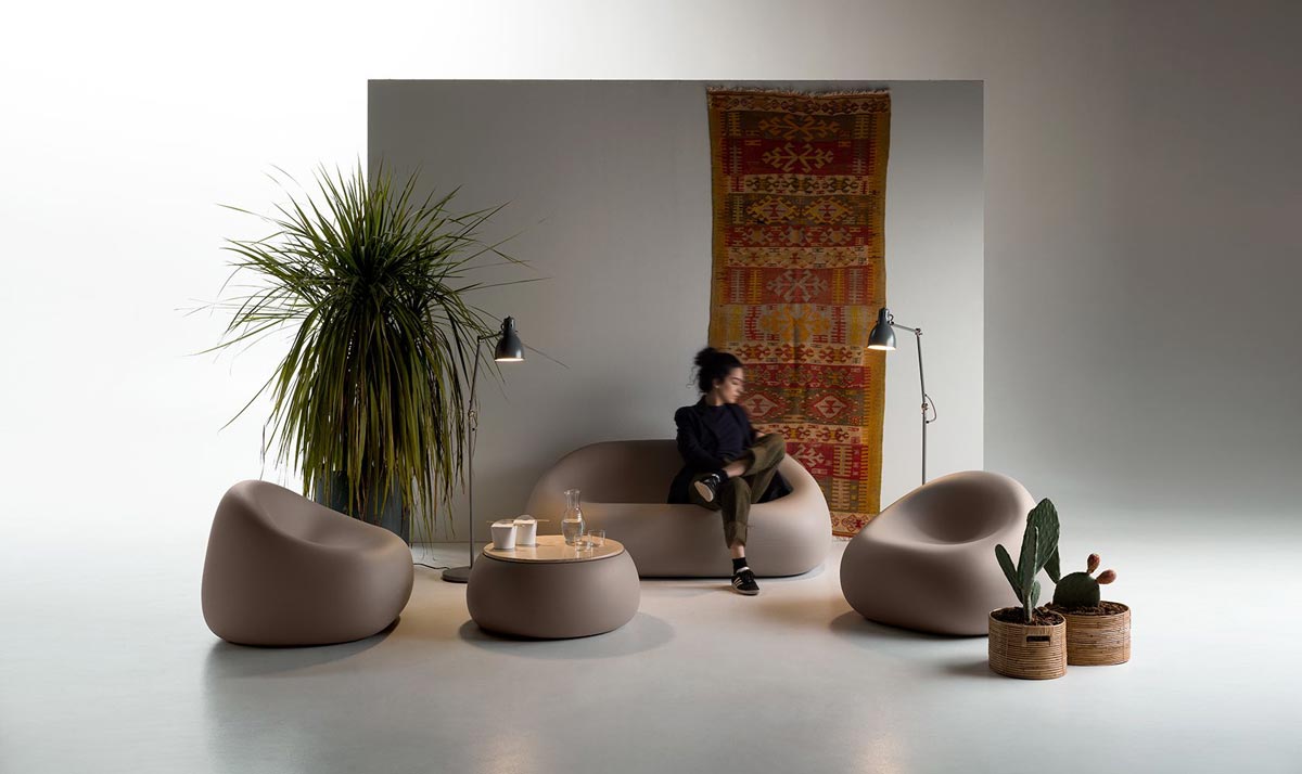 plust plust sofa gumball golden rust