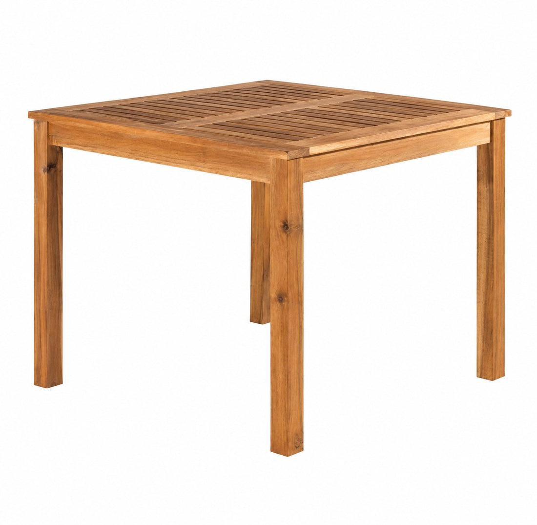 Table Carrée L'Arcolaio en Bois d'Acacia 80x80x75 cm