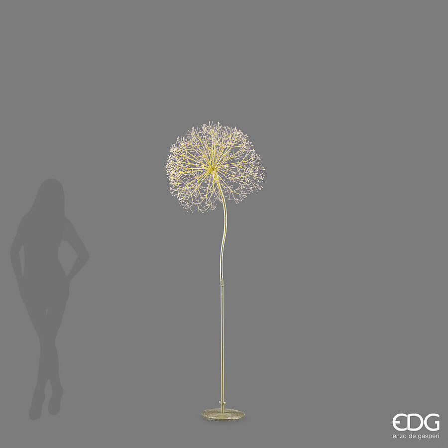 EDG Enzo De Gasperi Décoration Pissenlit Lumineuse 1200 MicroLED H210 cm Or IP44 – Décoration de Noël