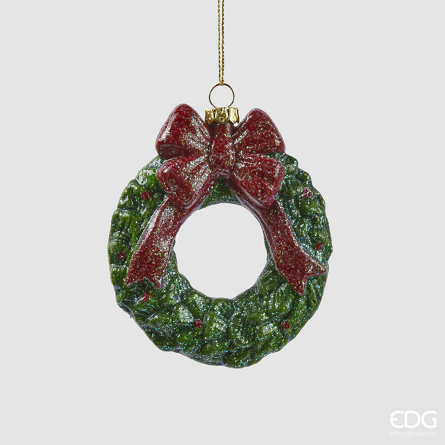 Guirlande de décoration de Noël EDG Enzo De Gasperi D 10 cm Vert