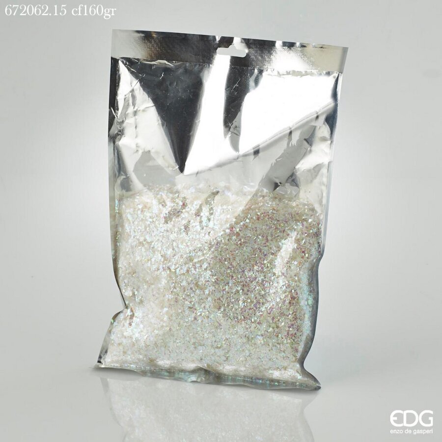 Flocons de neige EDG Enzo De Gasperi Noël 160 gr Blanc Rose