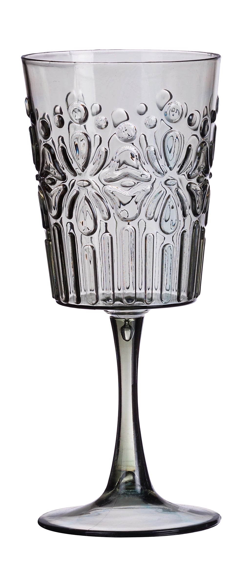 regalo italiano regalo italiano calice vino plastica wieky ass d 9 cm h 20 cm grigio blu o porpora 1 pz ean 8021785673588