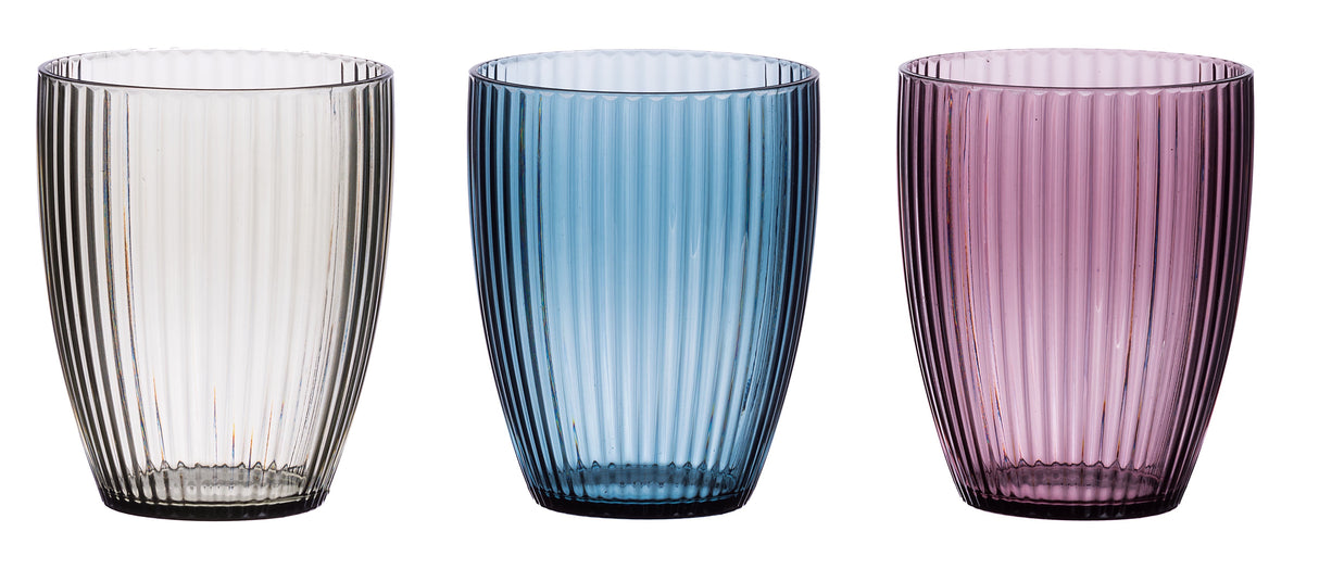 regalo italiano regalo italiano bicchiere plastica pangar ass d 9 cm h 11 cm grigio blu o porpora 1 pz ean 8021785673687