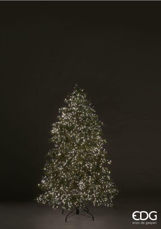 Sapin de Noël EDG Enzo De Gasperi Spark Pine H 180 cm D 125 cm 5 060 LED vertes