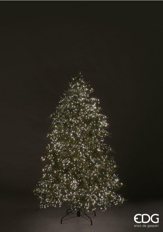 Sapin de Noël EDG Enzo De Gasperi Spark Pine H 210 cm D 141 cm 6 670 LED vertes