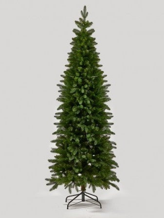 EDG Enzo De Gasperi Sapin de Noël Pin Slim Vert H 240 cm D 85 cm 1790 branches
