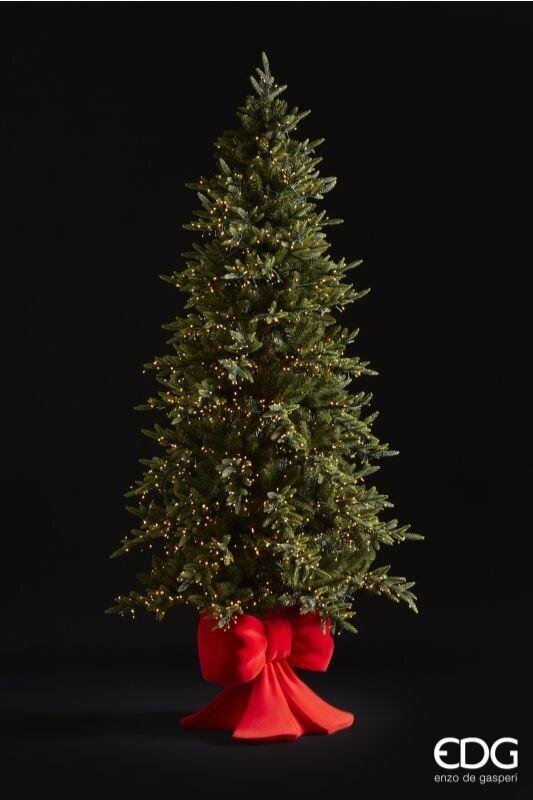 EDG Enzo De Gasperi Sapin de Noël Luxury New H 180 cm avec 2000 mini LED D 100 cm