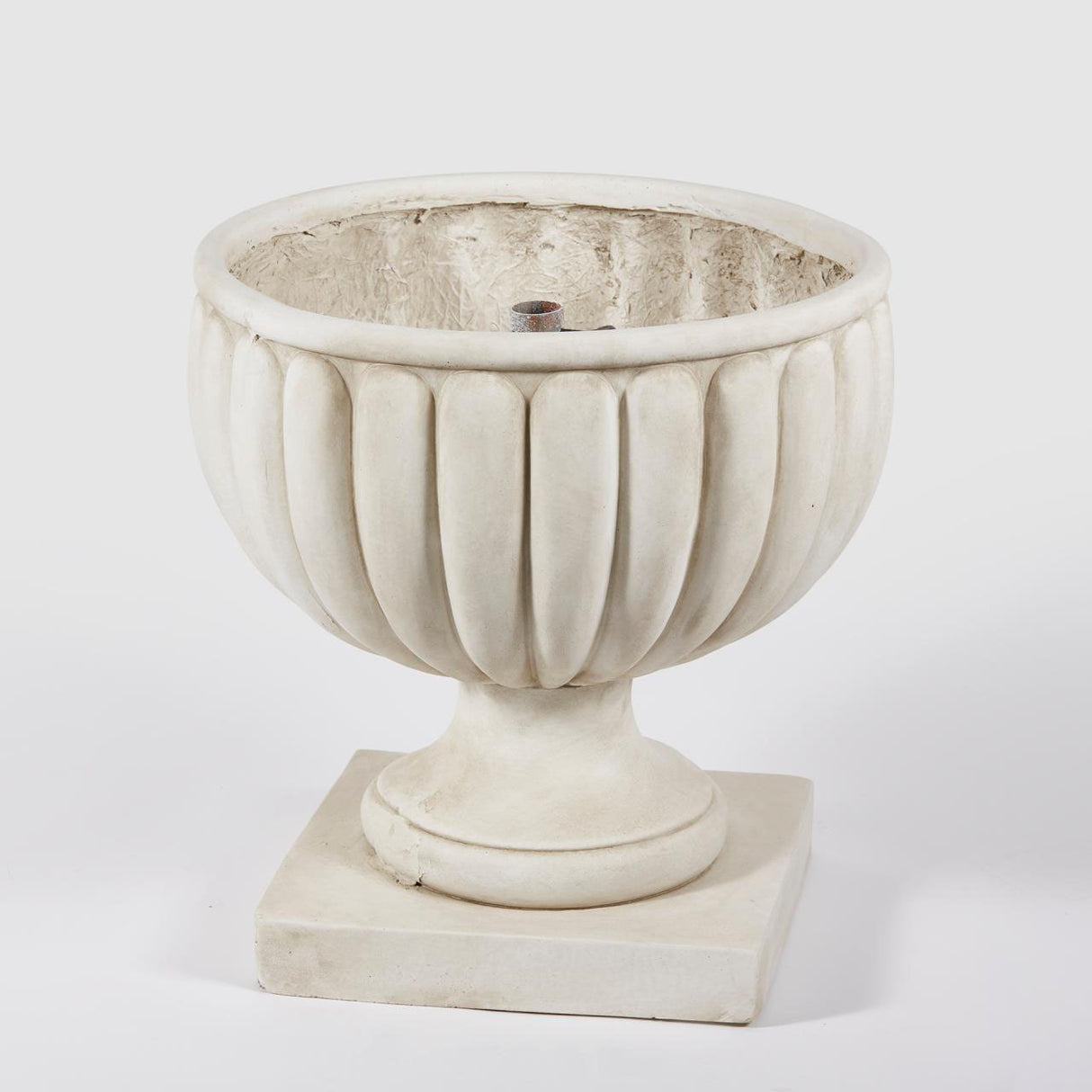 EDG Enzo De Gasperi Base Cup for Christmas Tree H 55 cm D 54 cm Ivory