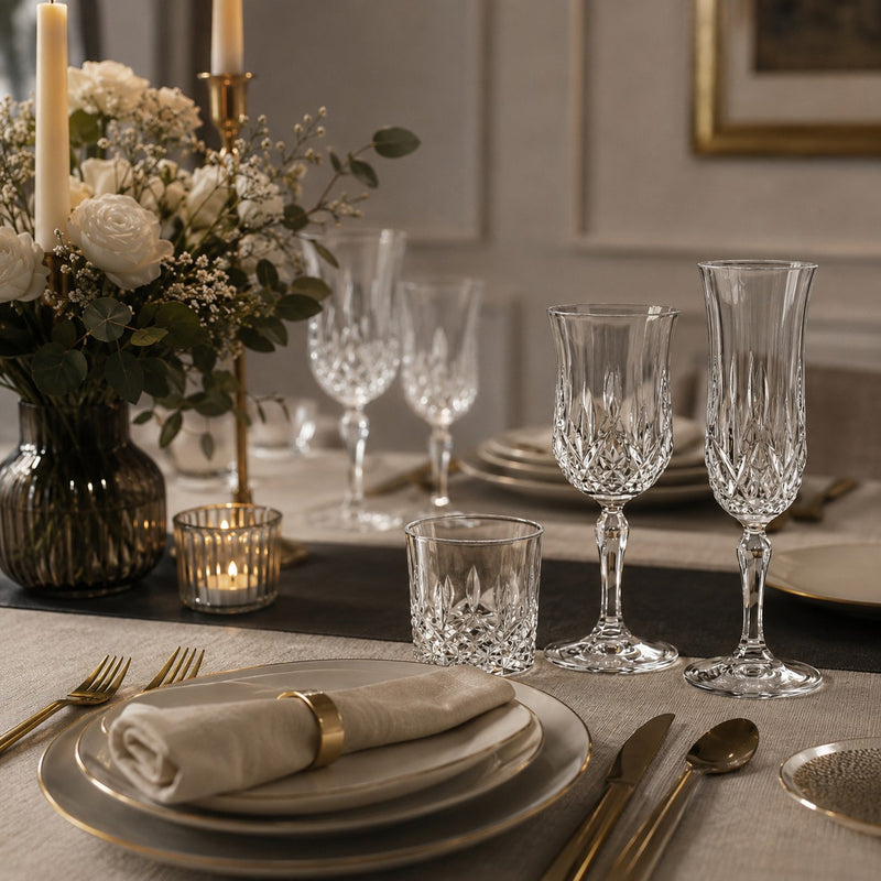 RCR Cristalleria Italiana Opera - Coffret de 18 verres en cristal