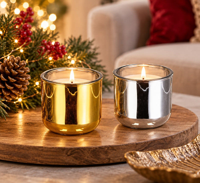 Ad Trend Candela Profumata in Vetro Assortita Ø7xH6,5 cm 1 Pz – Candela Decorativa per la Casa e Idea Regalo