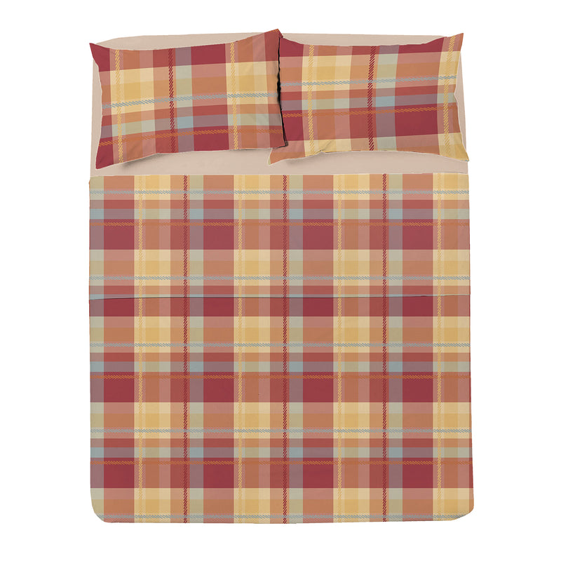 Androni Giocattoli Parure de lit 1 place Livigno – Set de draps pour lit 1 place, motifs assortis, 1 pièce
