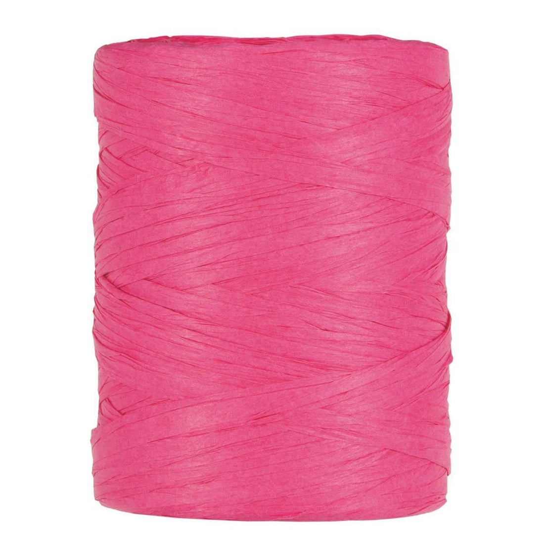 Piovaccari Paper Raphia Fuchsia 5-8 mm x 100 m – Rafia de Papier Fuchsia pour Décorrations, Nœuds, Emballages Cadeaux et Bricolage