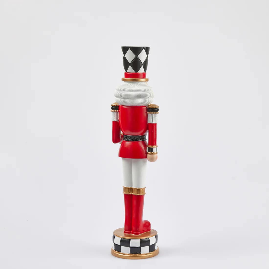 Décoration de Noël EDG Enzo De Gasperi Soldat Échecs H 61 cm Blanc Rouge