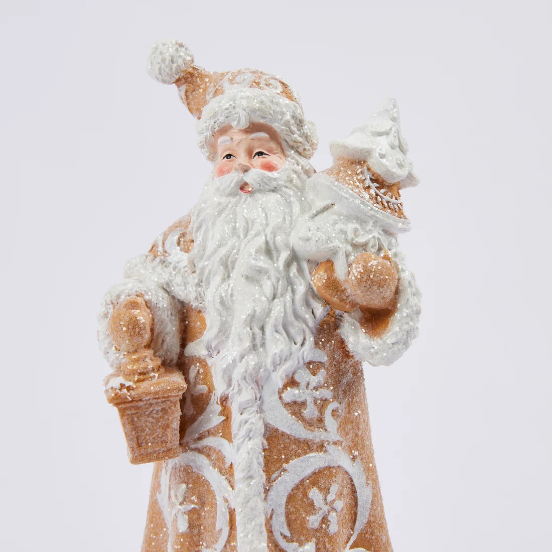 Décoration Père Noël EDG Enzo De Gasperi H 21 cm l 10 cm l 9 cm Noisette