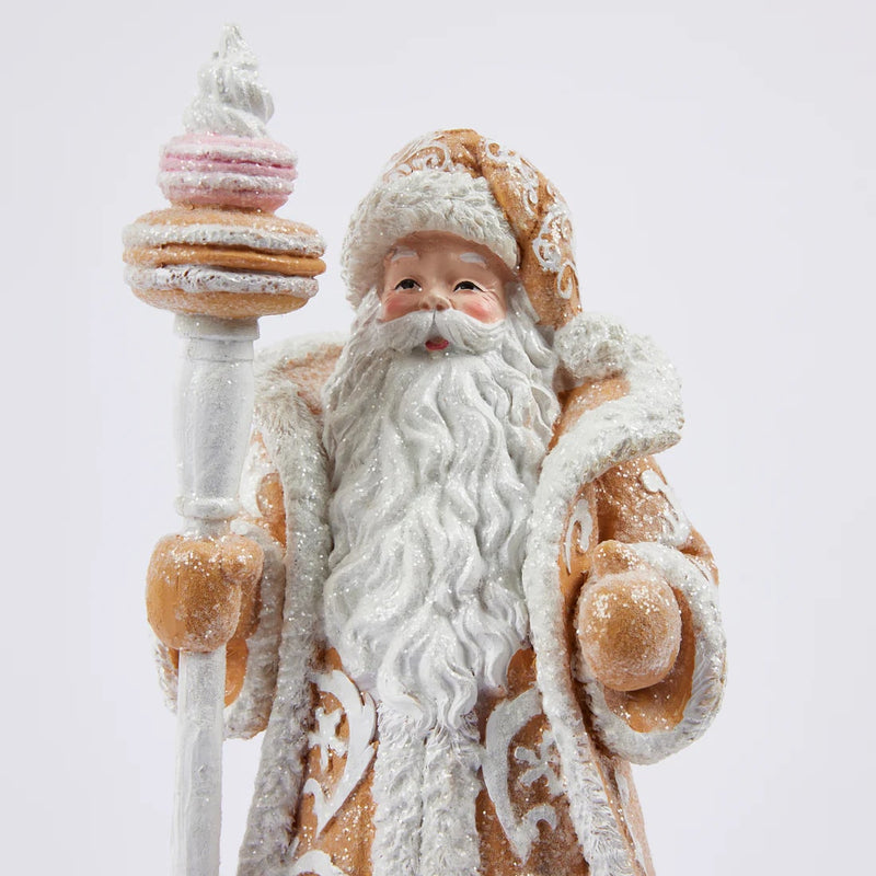 Décoration Père Noël EDG Enzo De Gasperi H 33 cm L 14 cm L 14 cm Noisette