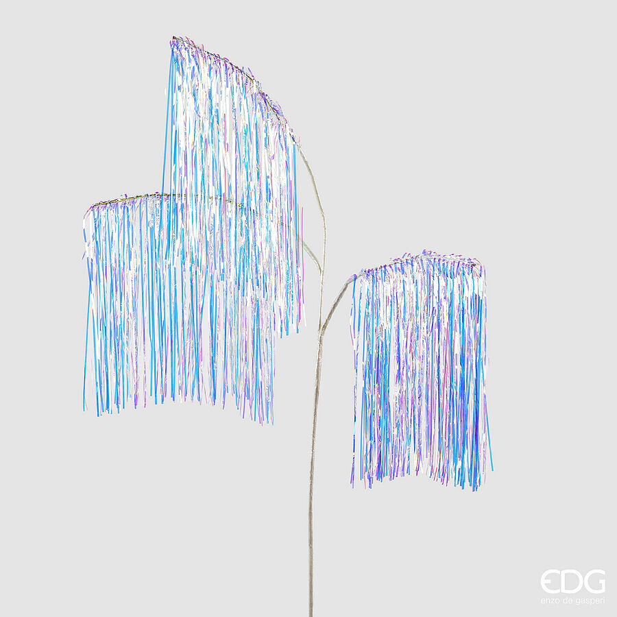 Décoration de Noël EDG Enzo De Gasperi Franges Branche X 3 H 103 Naturel