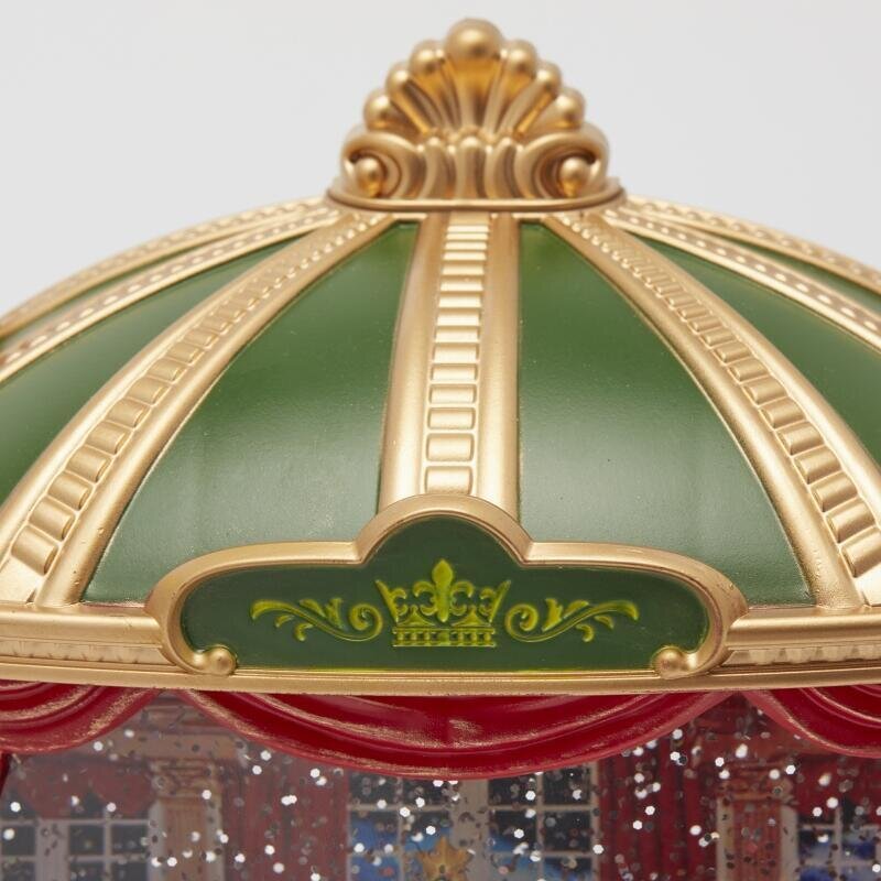 Décoration de Noël EDG Enzo De Gasperi Palace H 23 cm L 22 cm L 10 cm Musique Led Multicolore