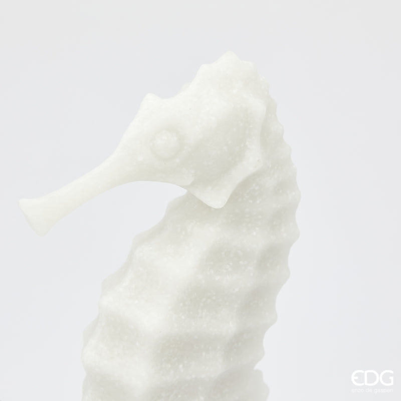 edg enzo de gasperi edg enzo de gasperi scultura ippocampo h 31 cm d 10 cm ivory ean 8059824482990