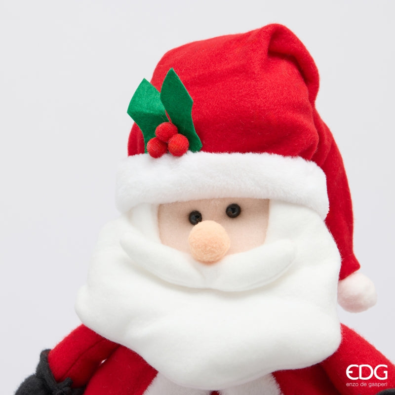 EDG Enzo De Gasperi Décoration Père Noël Téléscopique White Red H70 cm – Décoration de Noël