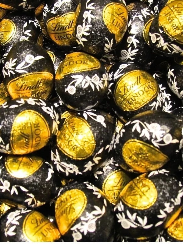 Œufs en chocolat noir Lindt Lindor 70 % 500 g