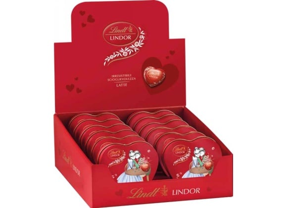 Boîtes Lindt Lindor Heart 55 g 1 pièce