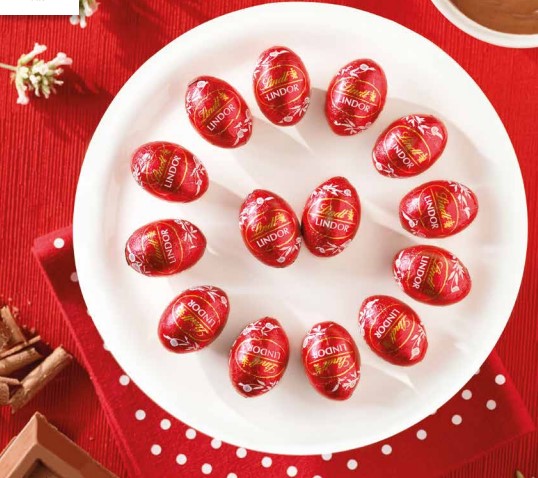 Œufs en chocolat au lait Lindt Lindor 500 g