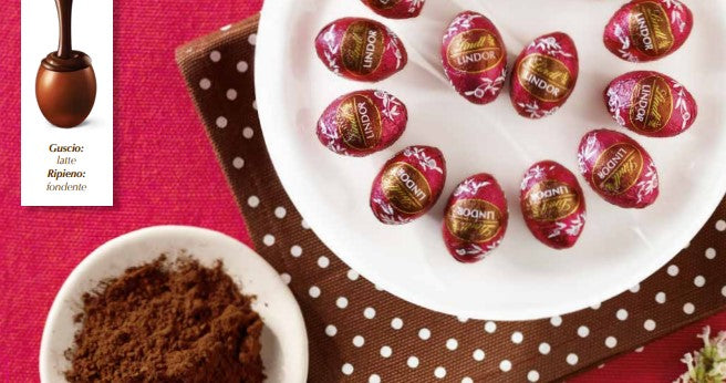 Lindt Lindor Double Chocolate Eggs 500 Gr