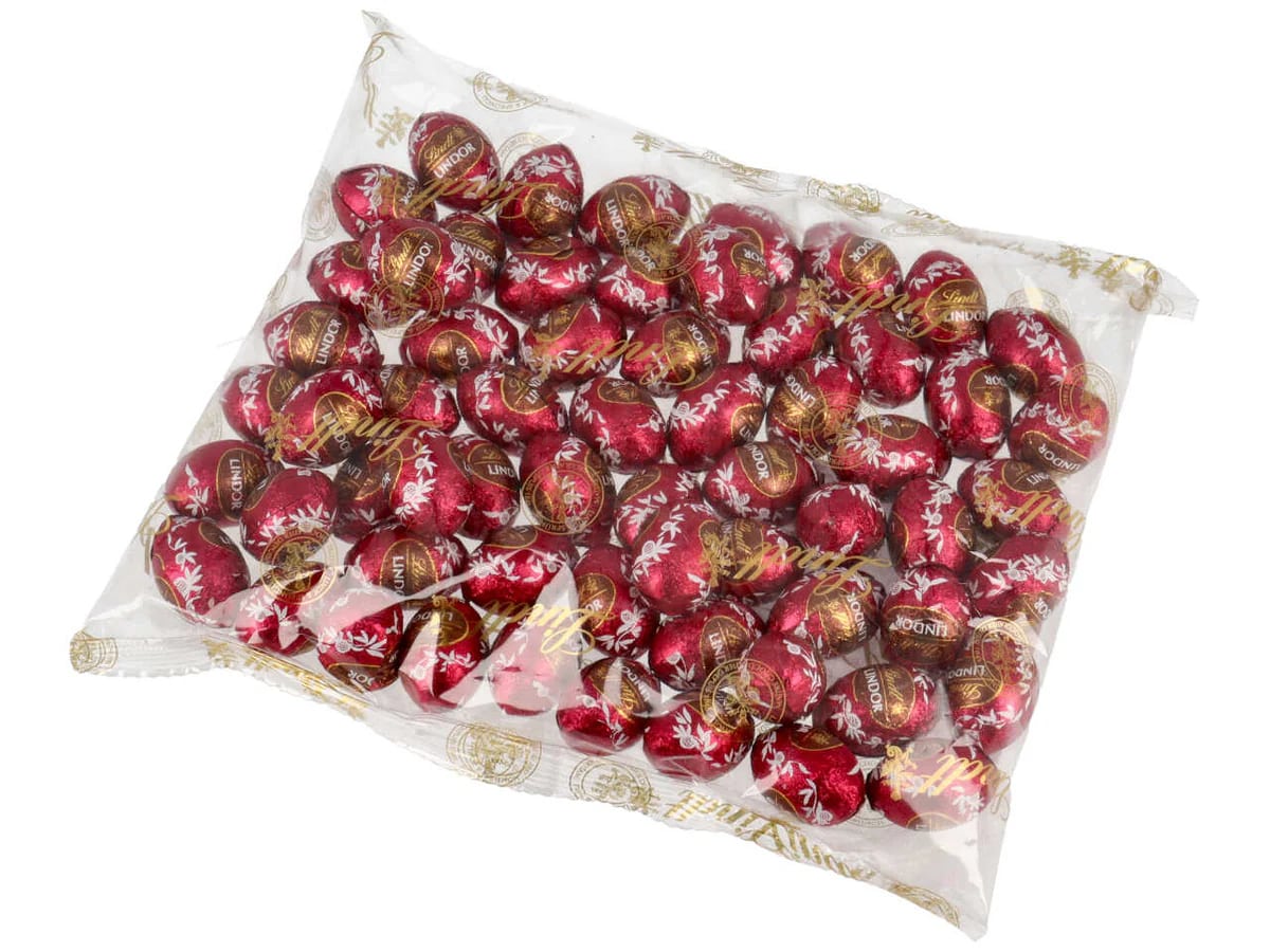Lindt Lindor Double Chocolate Eggs 500 Gr
