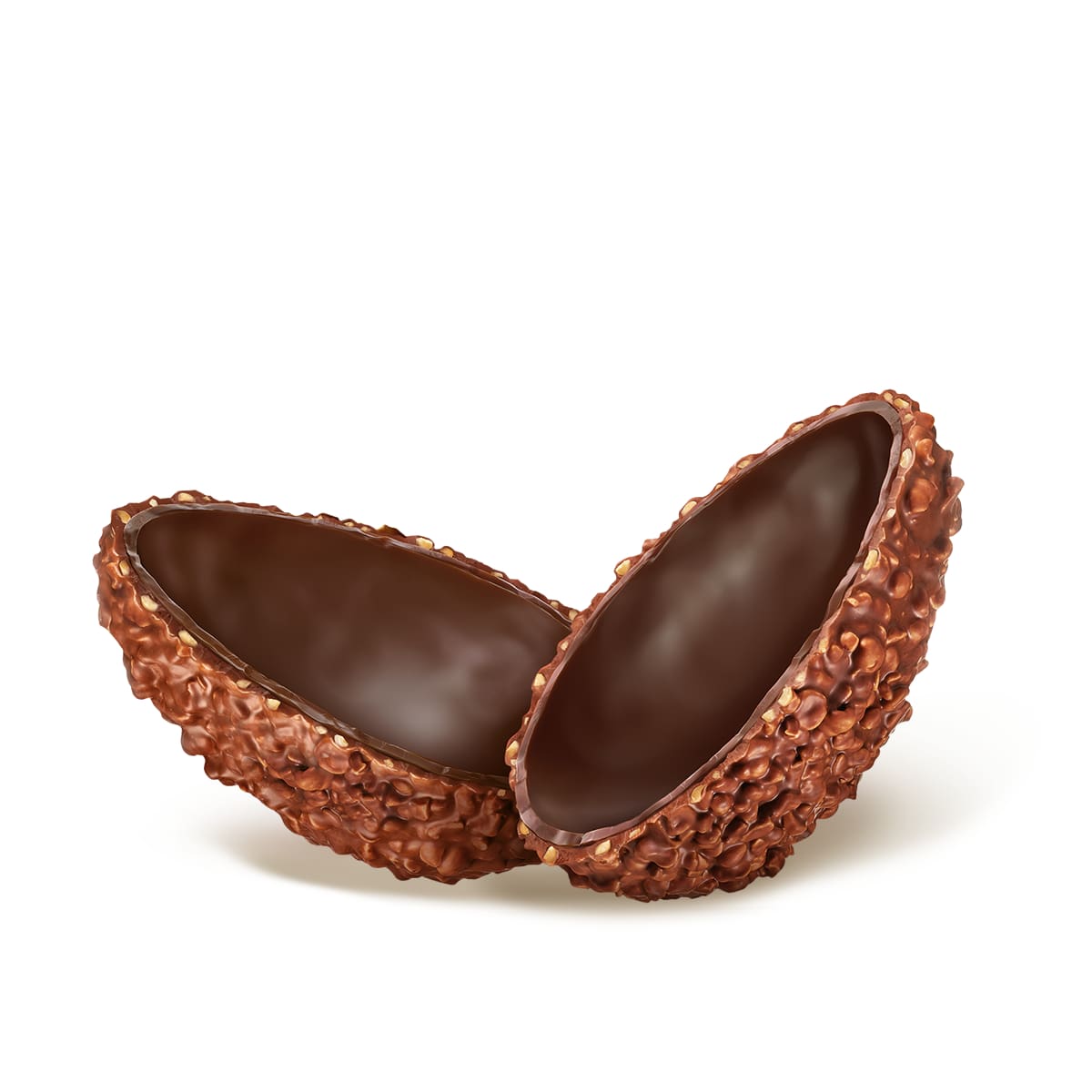 Lindt Egg Noccior Double Dark and Milk Chocolate 510 Gr