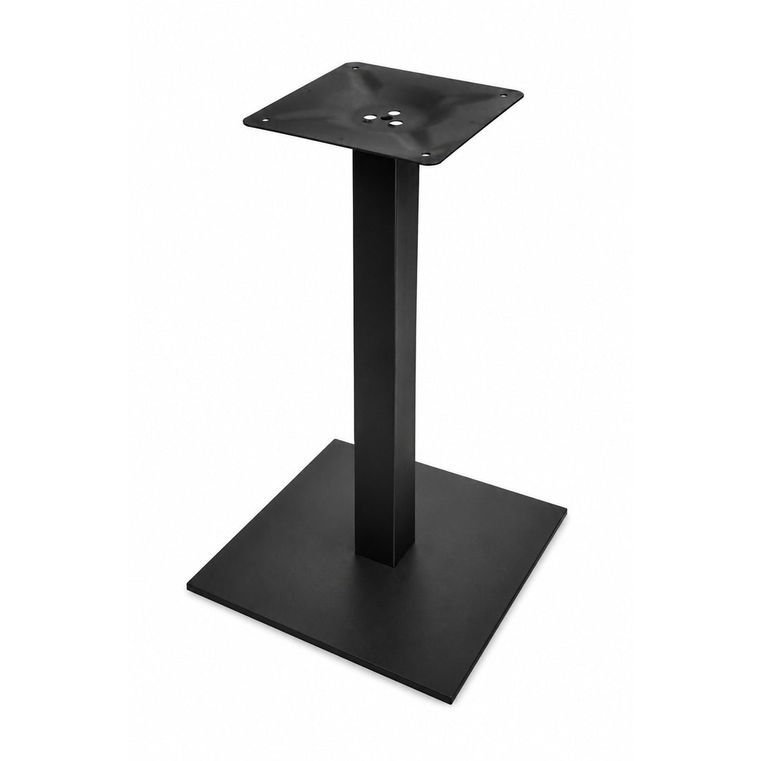 Moia Greenwood Piètement de table lesté Acier noir 39×39 H72 cm