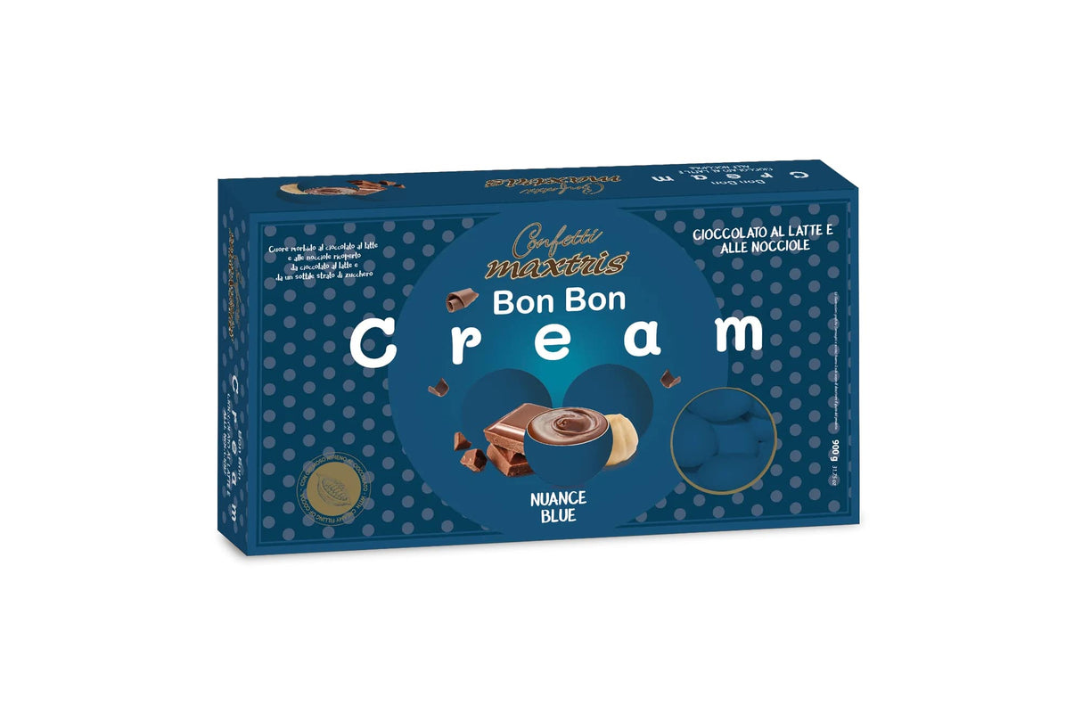 maxtris maxtris bon bon cream gianduia nuance blue 900 gr ean 8022470875072