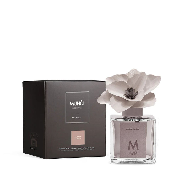 Muhà Diffuseur de parfum Magnolia Ambre Antique 100ml