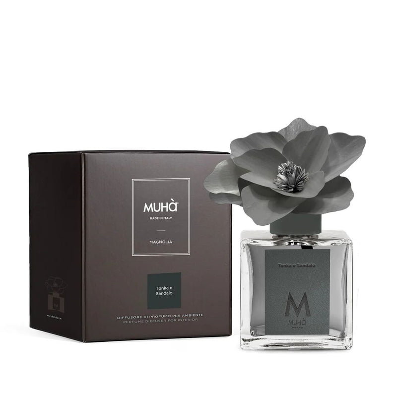 Muhà Diffuseur de Parfum Magnolia Fève Tonka et Santal 250 ml