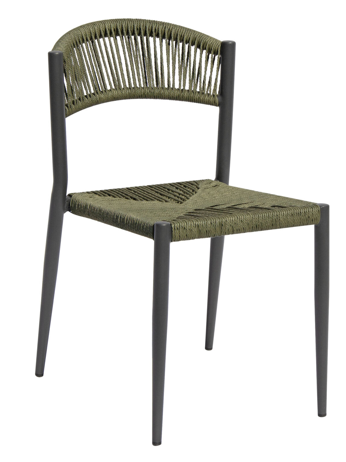 moia greenwood moia greenwood sedia milano alluminio grigio con corda verde