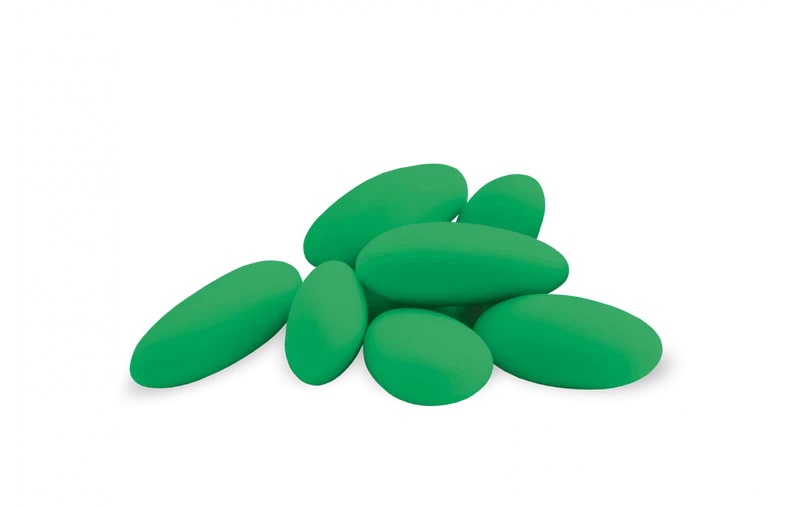 Maxtris Dragées Dragées Chocolat Noir Classique Vert 1 Kg