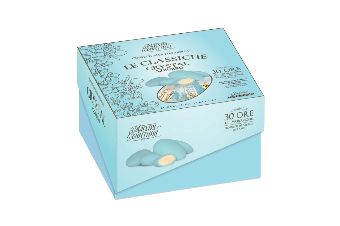 Amandes cristal Maxtris Dragées Bleu 500 gr