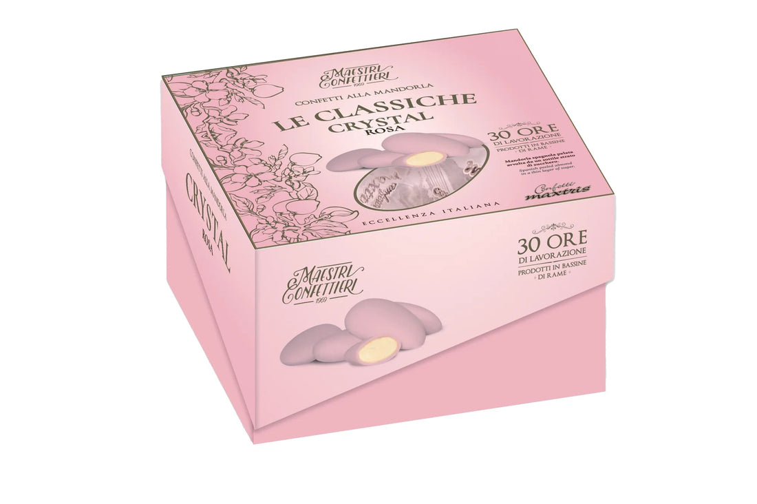 Maxtris Dragées Crystal Rose Amande 500 Gr