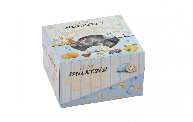 Maxtris Dragées Sweet Arrival Fruit Bleu Clair 500 Gr