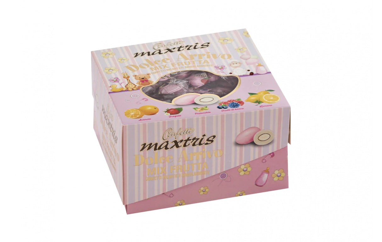 Maxtris Confetti Sweet Event Fruit Rose 500 Gr
