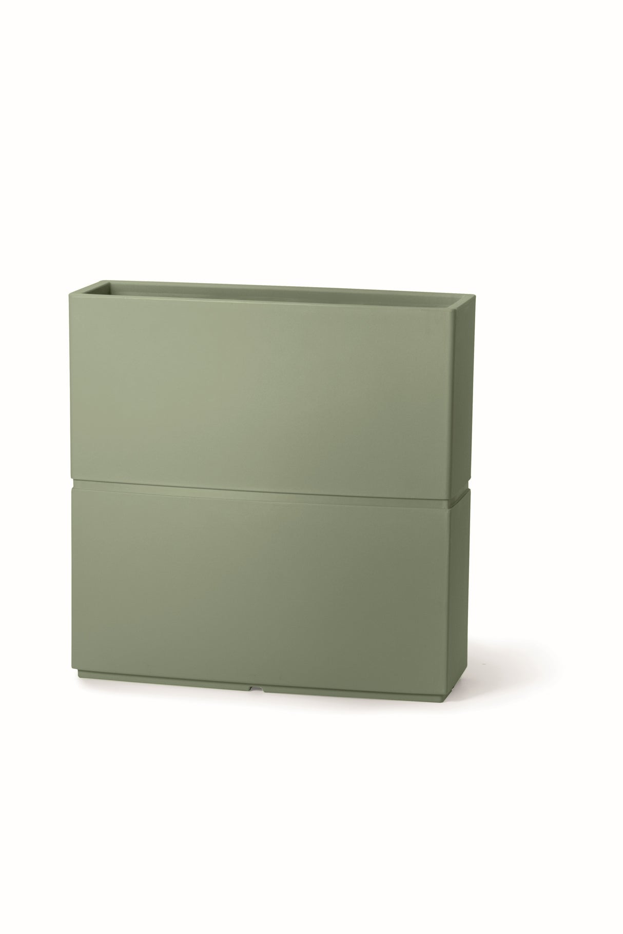 Veca Spa High Patio Planter 80 x 27 x 80 Cm Dune Giada