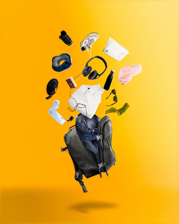 Ghepard Low-Cost Cabin Backpack SoftGlide Waterproof 40 x 20 x 25 cm Grey