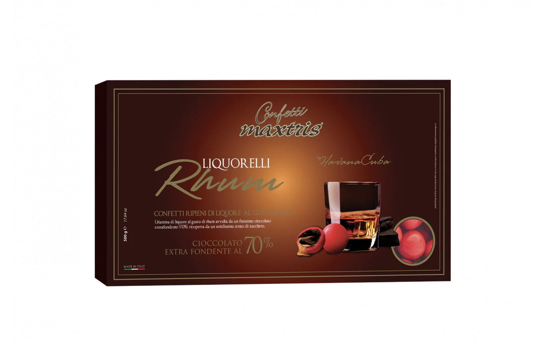 Maxtris Dragées Liquorelli Rhum 500 Gr Coin Cubain