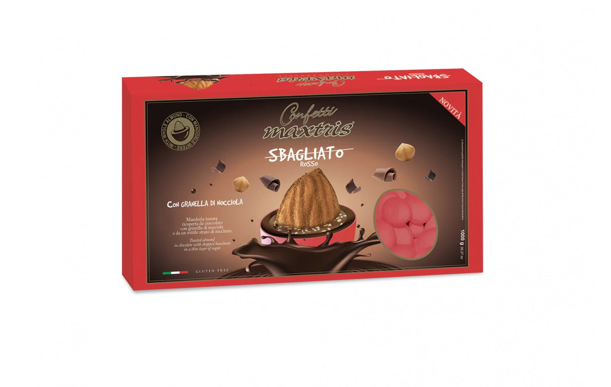 Grains de noisettes rouges Maxtris Confetti 1 kg