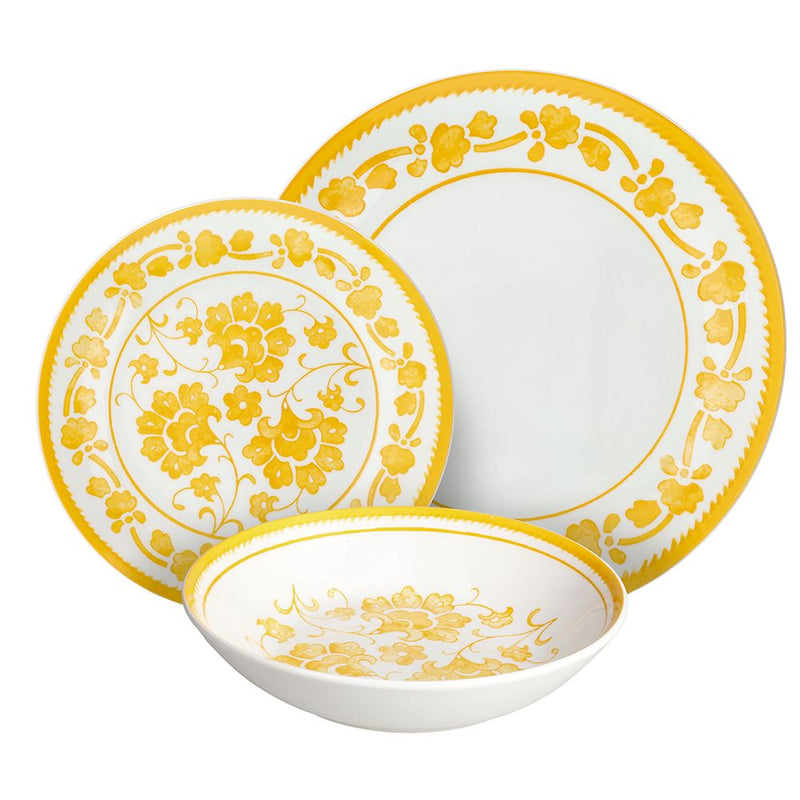 Tognana Madison Sintra Servizio Piatti 18 Pezzi in Porcellana Multicolor – Set Tavola Completo per 6 Persone