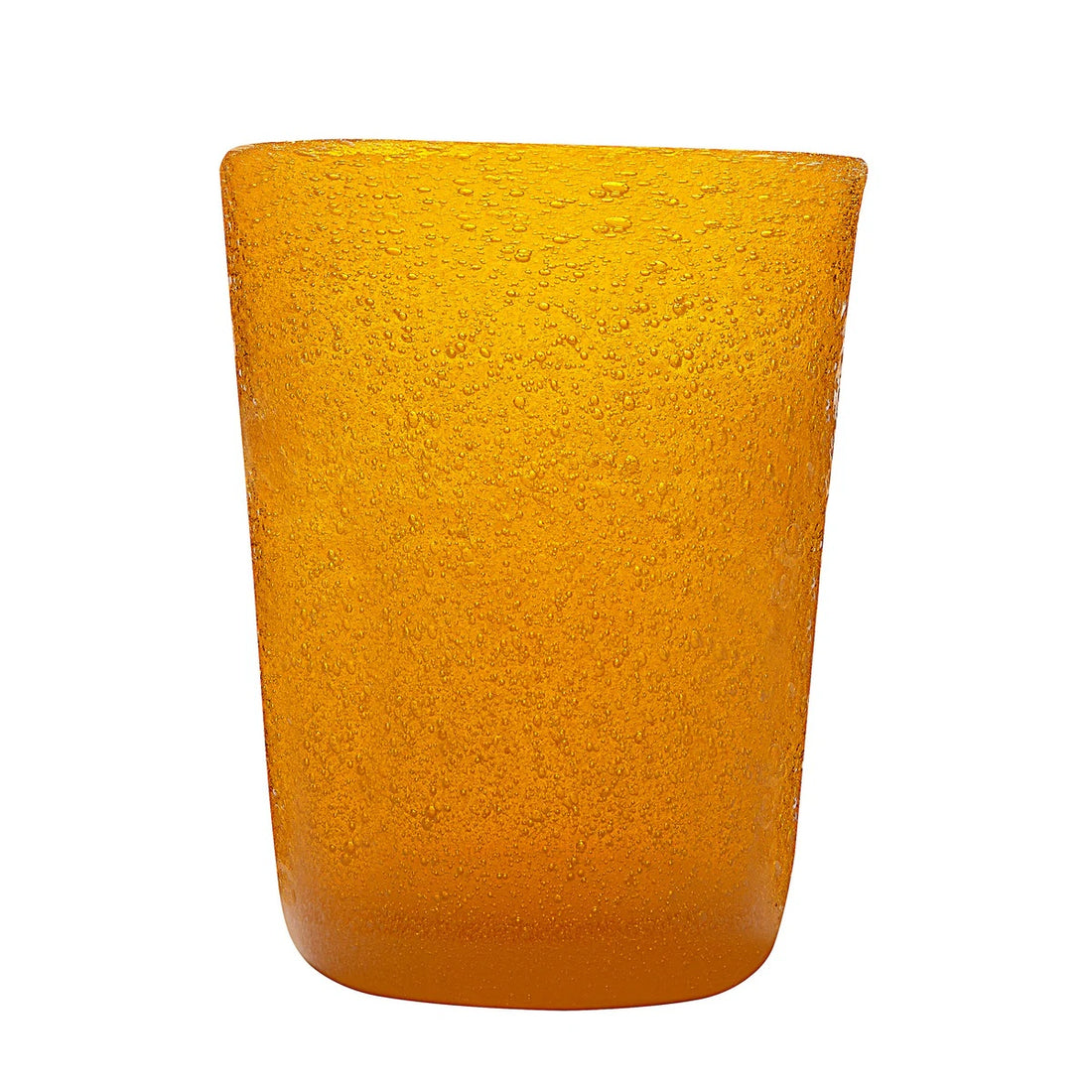 Zani Serafino Gobelet Eau Mandarin 30cl en Pâte de Verre