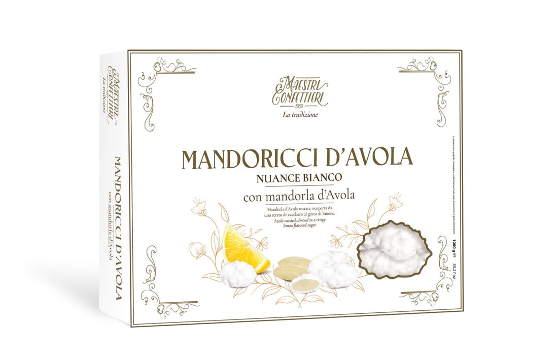 Maxtris Dragées Mandoricci D'Avola Nuance Blanc 1 Kg