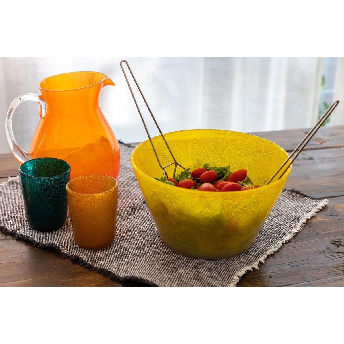 Zani Serafino Caraffa Synth Pichet Orange en MS en Méthacrylate