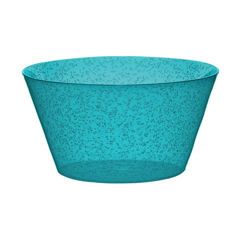 Zani Serafino Saladier Synth Bowl Turquoise en Méthacrylate