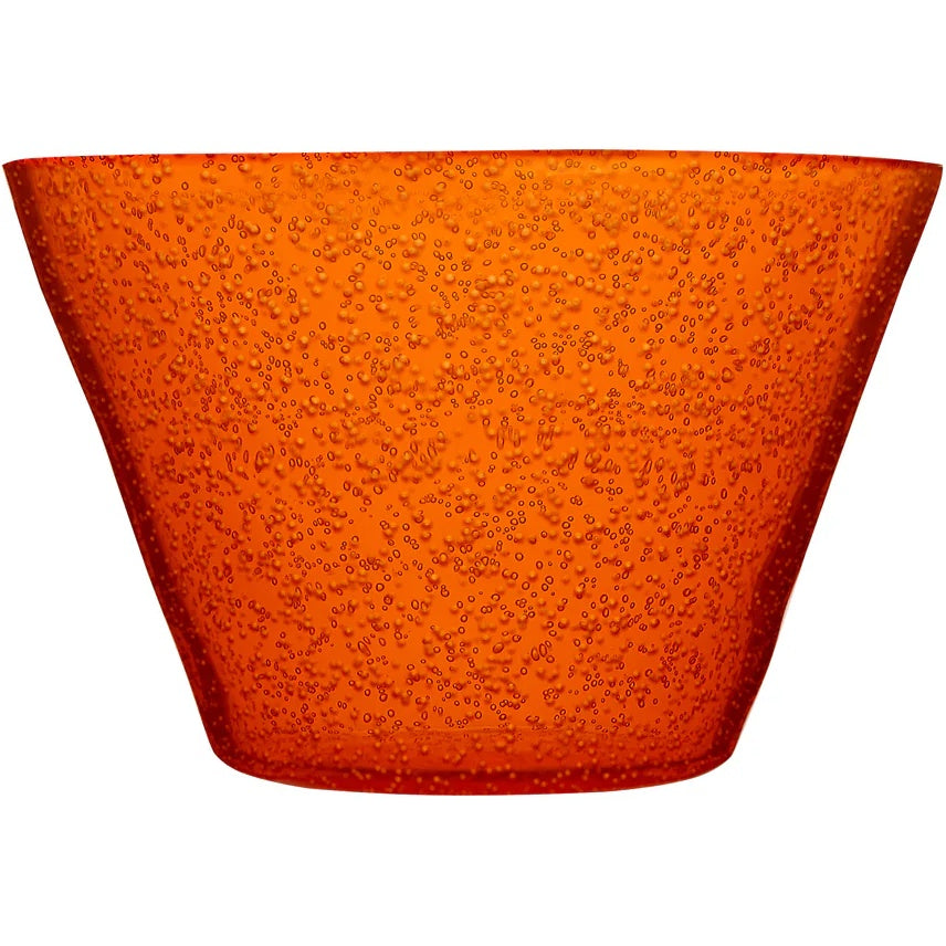 Zani Serafino Small Bowl Memento Synth en Méthacrylate D 11,50 Cm Couleur Orange